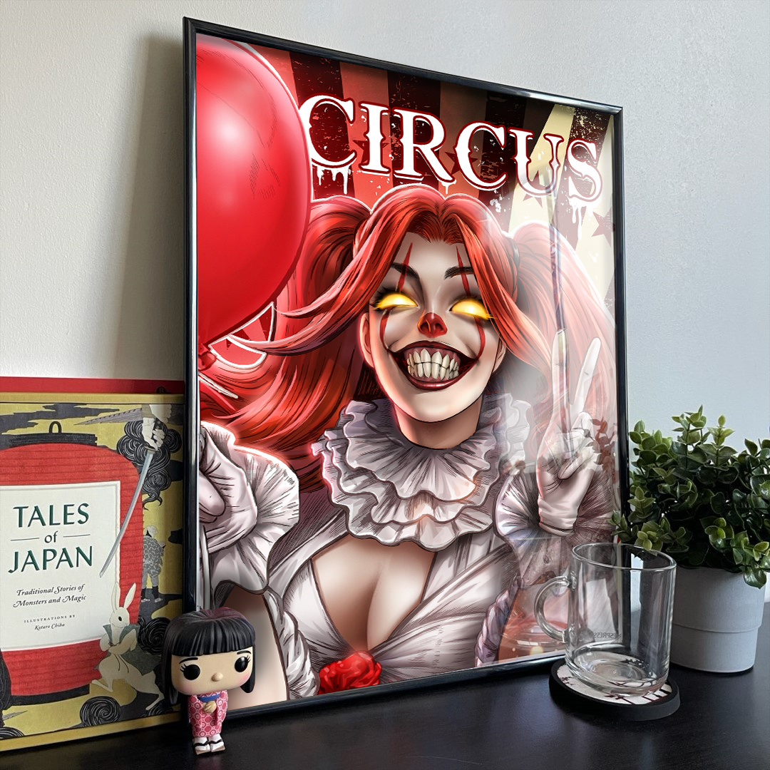 Clowning Around - Premium Art Print