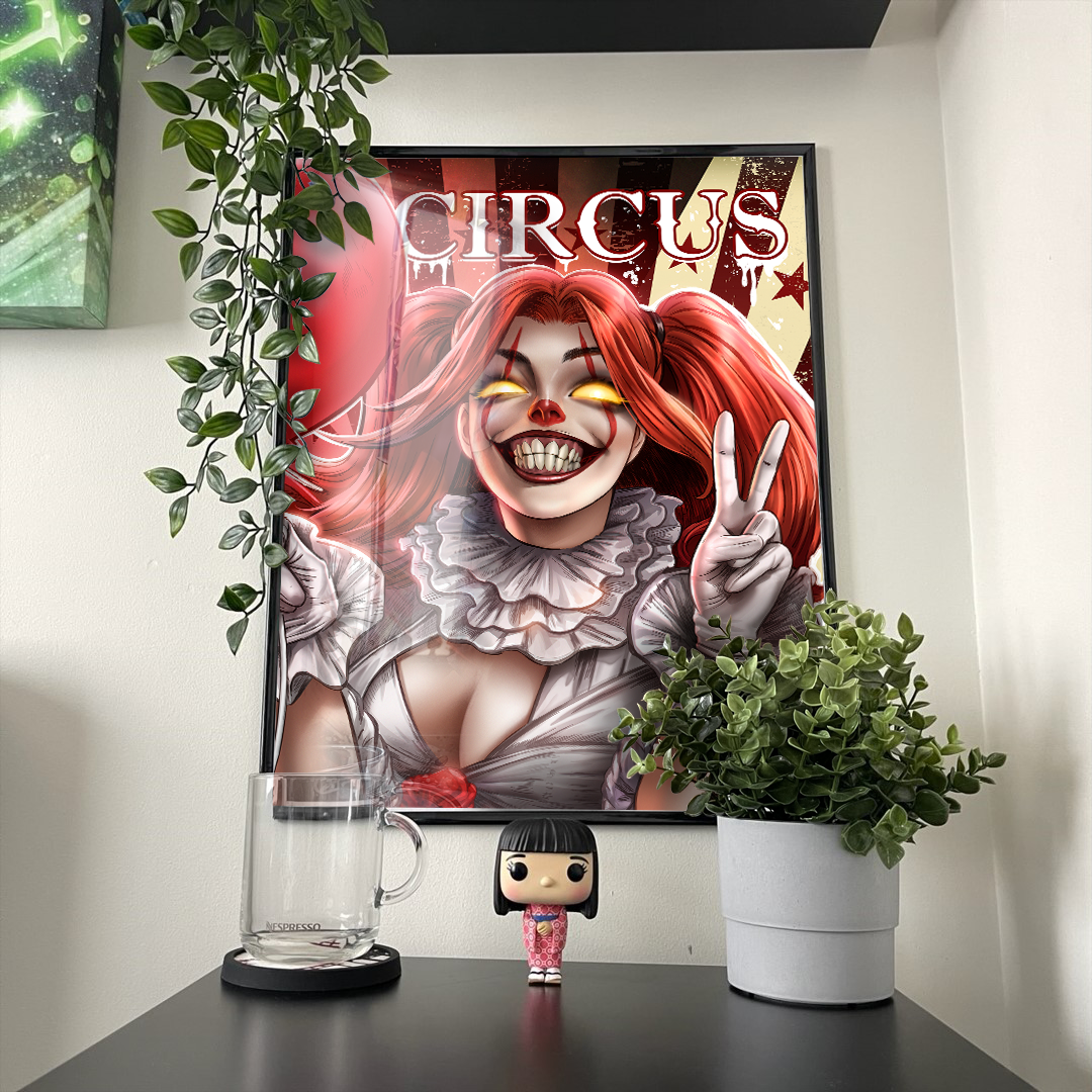 Clowning Around - Premium Art Print