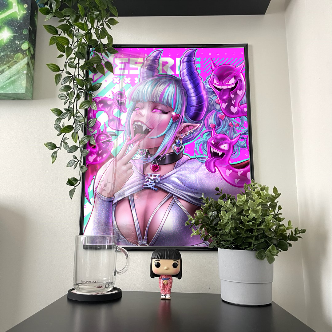 Desire Oni - Premium Art Print