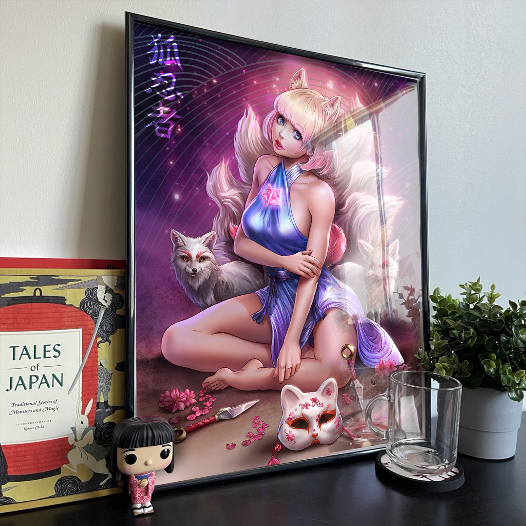 Kitsune - Premium Art Print