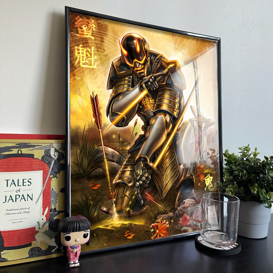 Oni Hatamoto - Premium Art Print