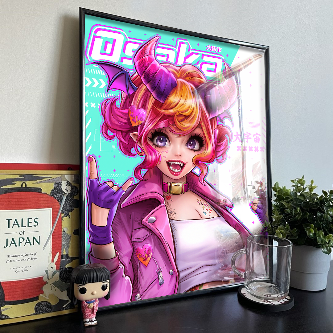 Osaka Oni - Premium Art Print