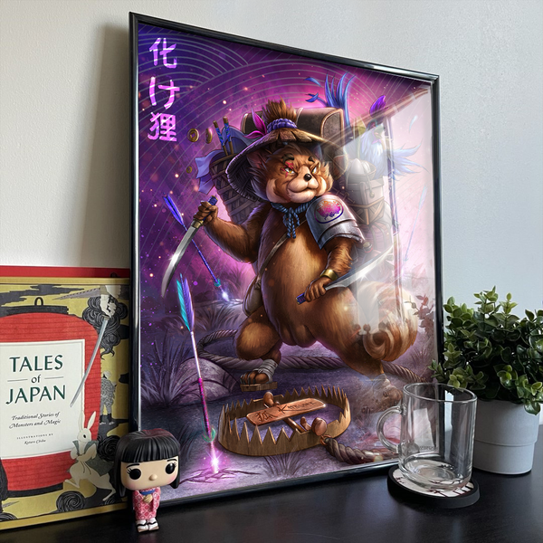 tanukiページ Tanuki - Premium Art Print – DG Exclusives
