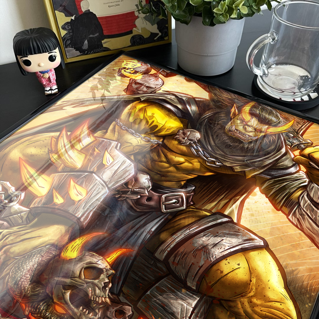 Yellow Oni - Premium Art Print