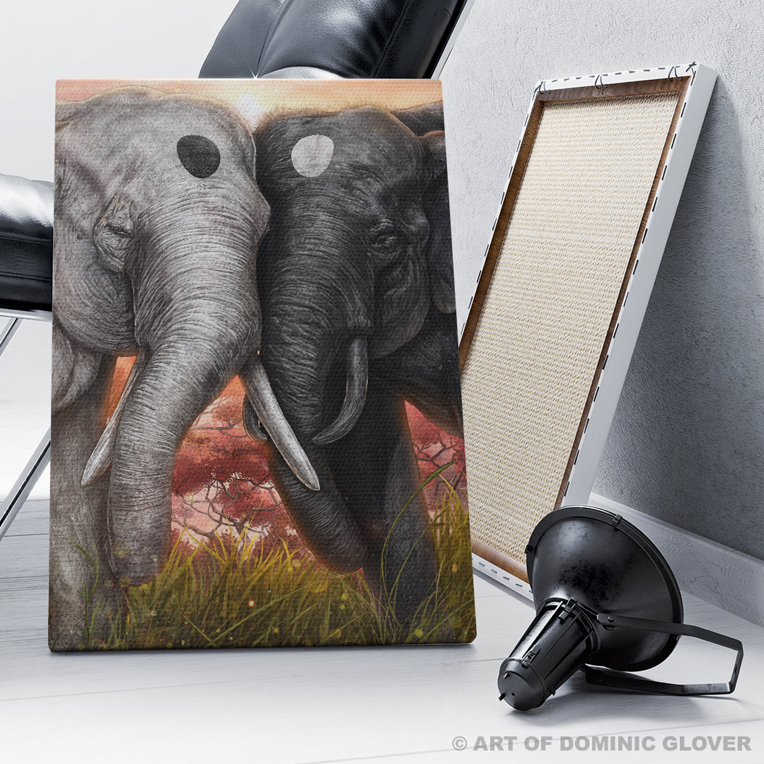 Symbol of Strength & Good Fortune - Canvas