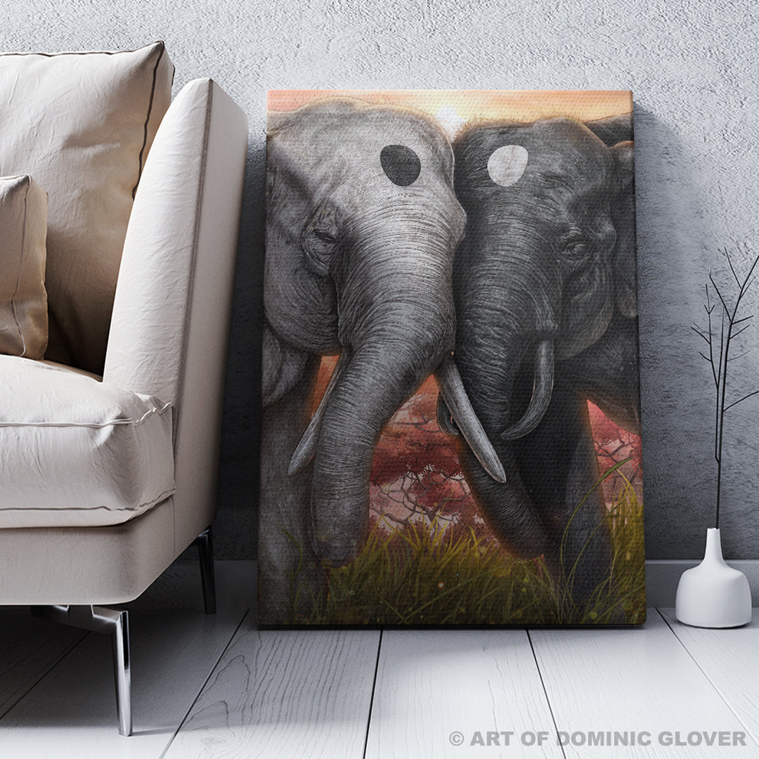 Symbol of Strength & Good Fortune - Canvas