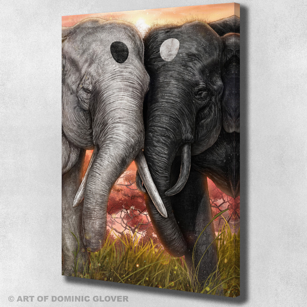 Symbol of Strength & Good Fortune - Canvas