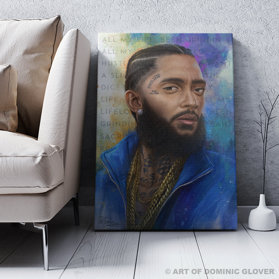 Legend From Southern Los Angeles - Canvas