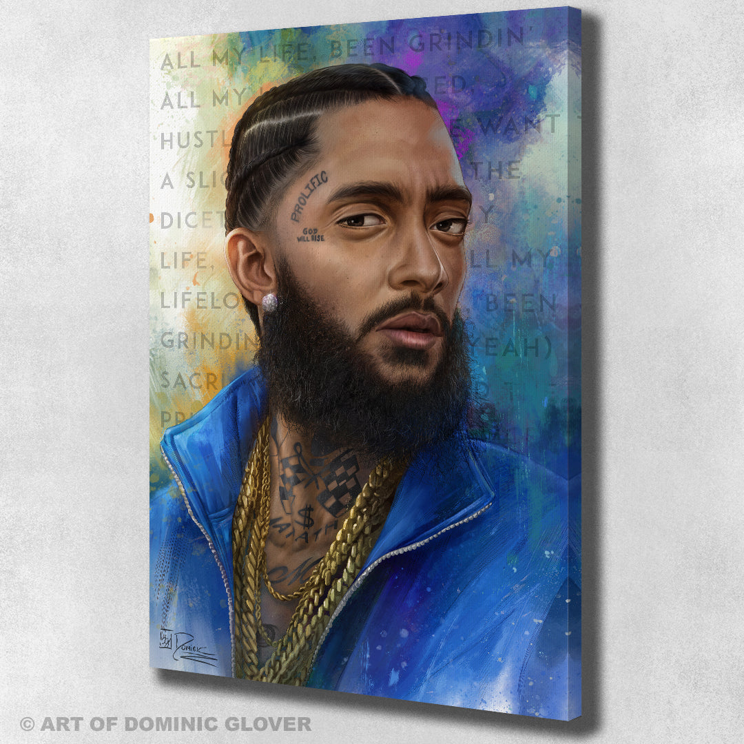 Legend From Southern Los Angeles - Canvas