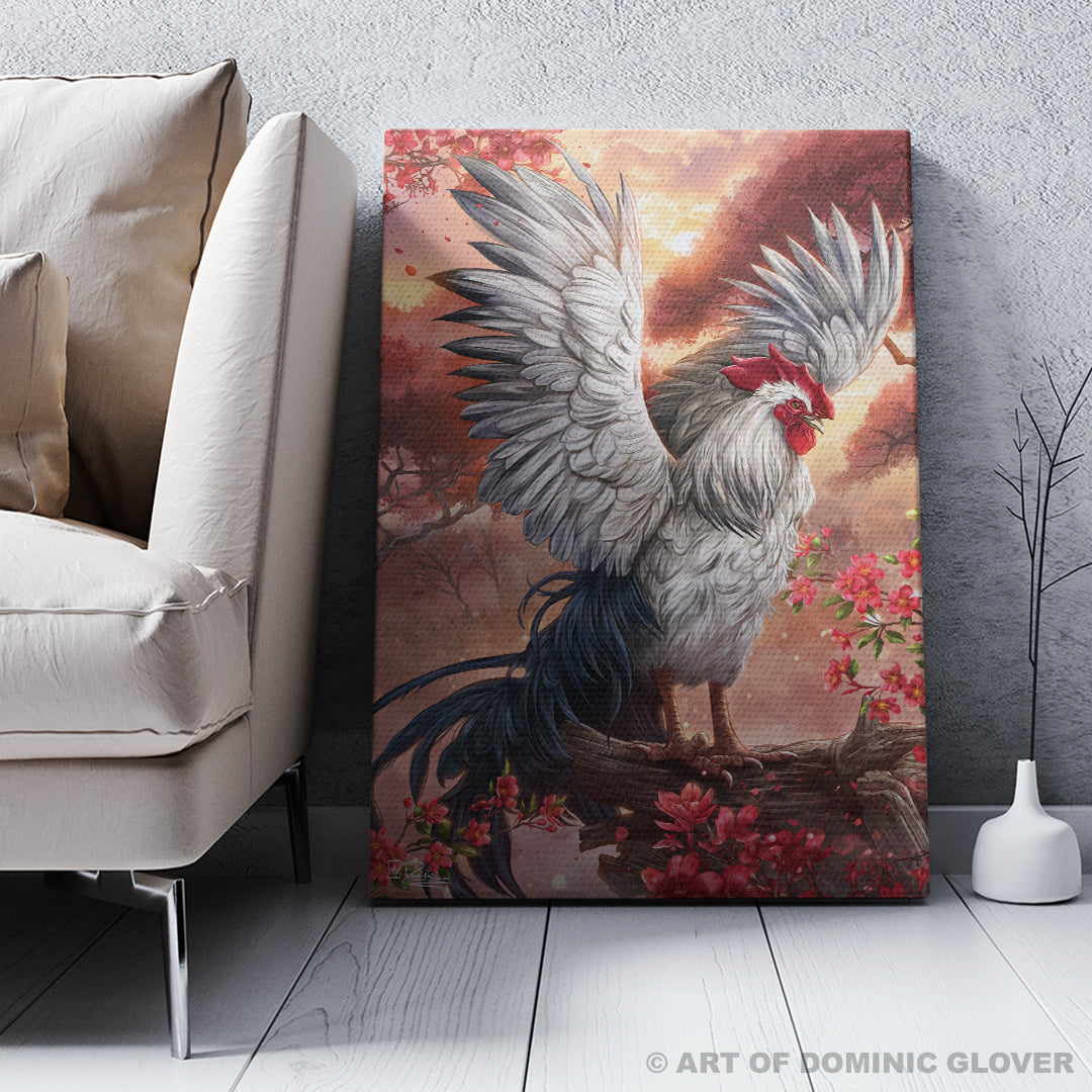 Year For the Rooster - Canvas