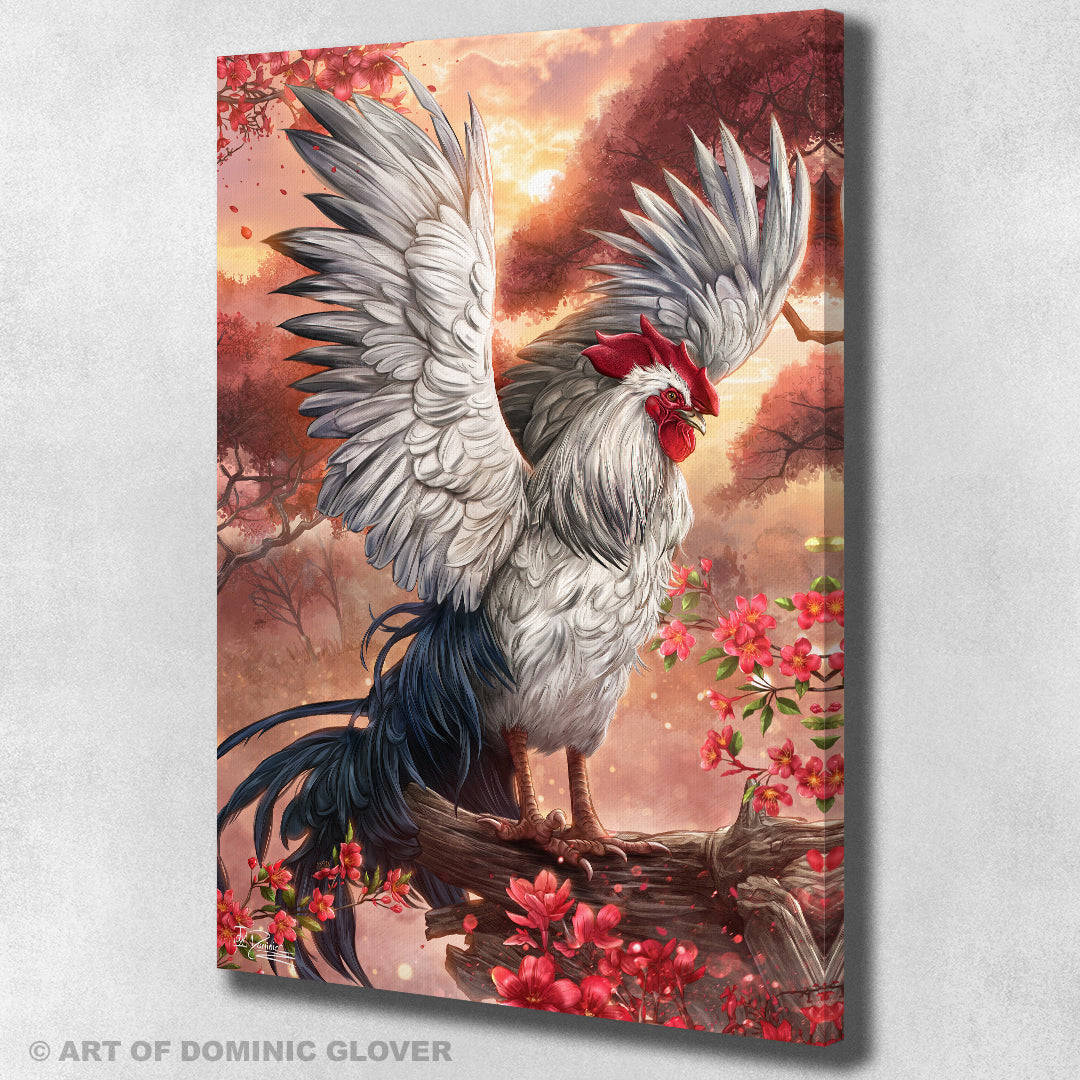 Year For the Rooster - Canvas