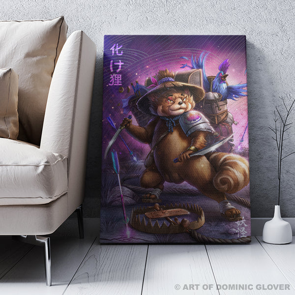Tanuki - Canvas – DG Exclusives