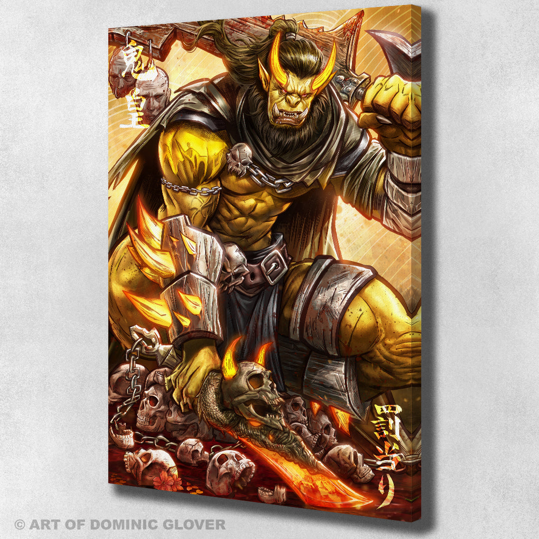 Yellow Oni - Canvas