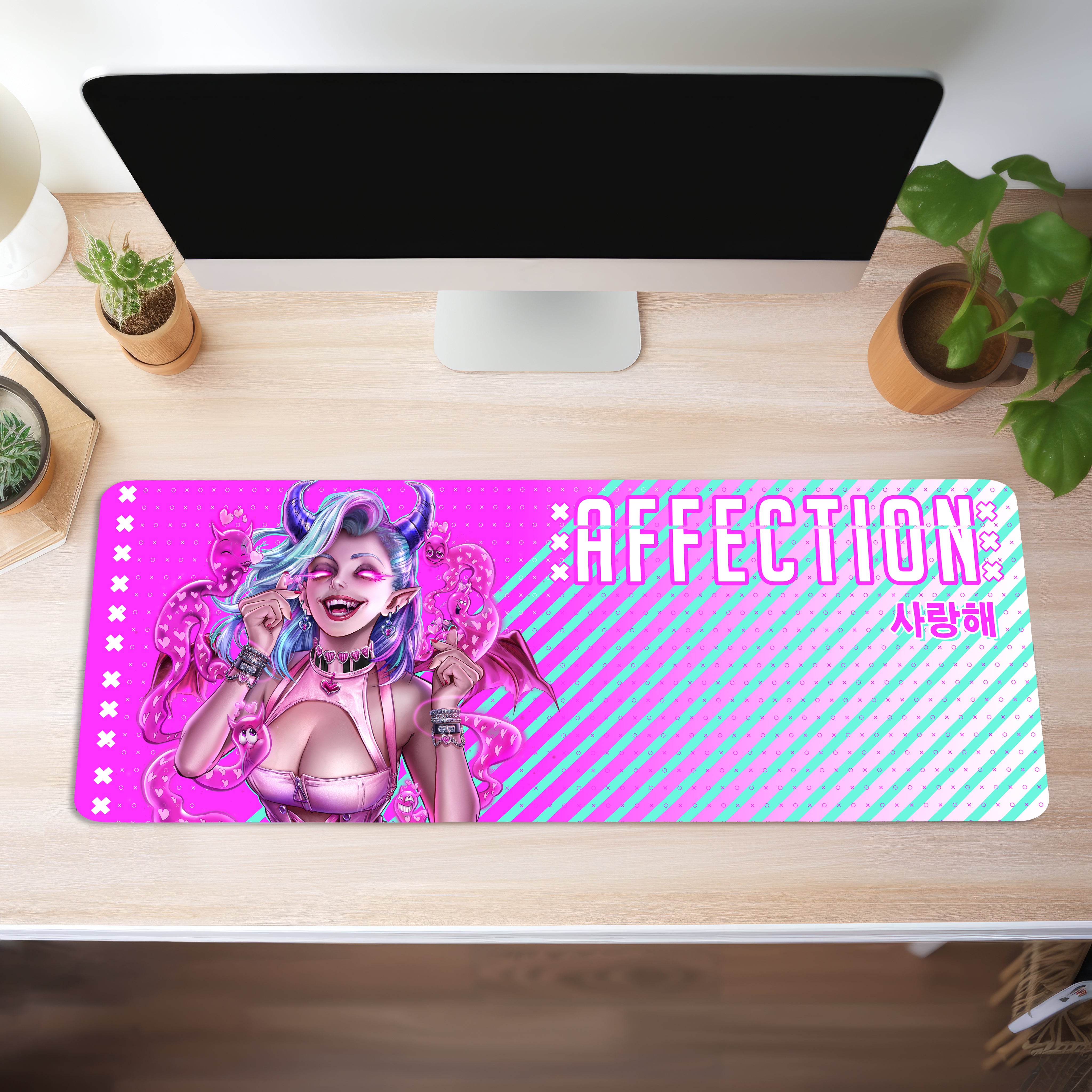 Affection Oni - Mousepad