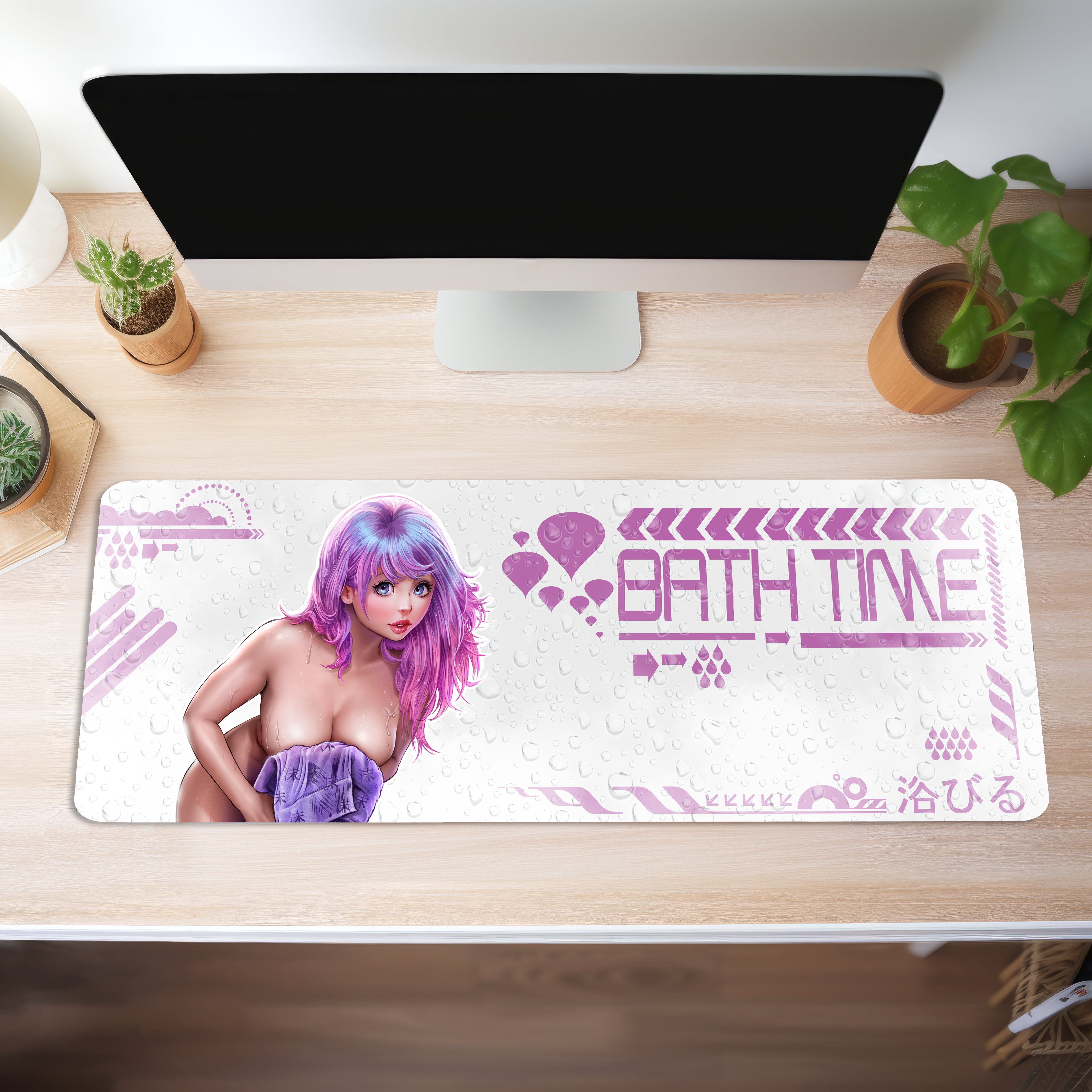 Bath Time - Desk Pad