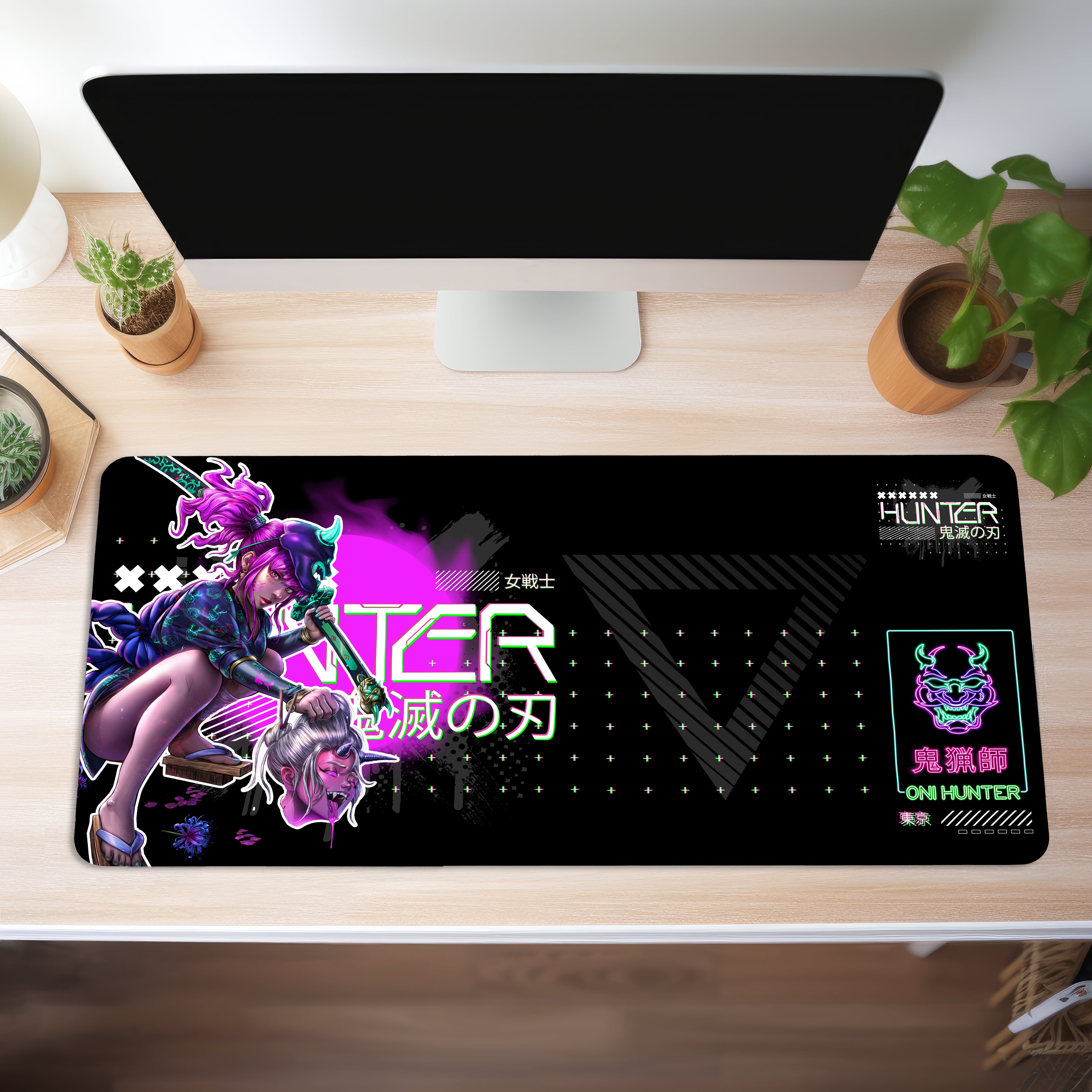 Oni Hunter - Desk Pad