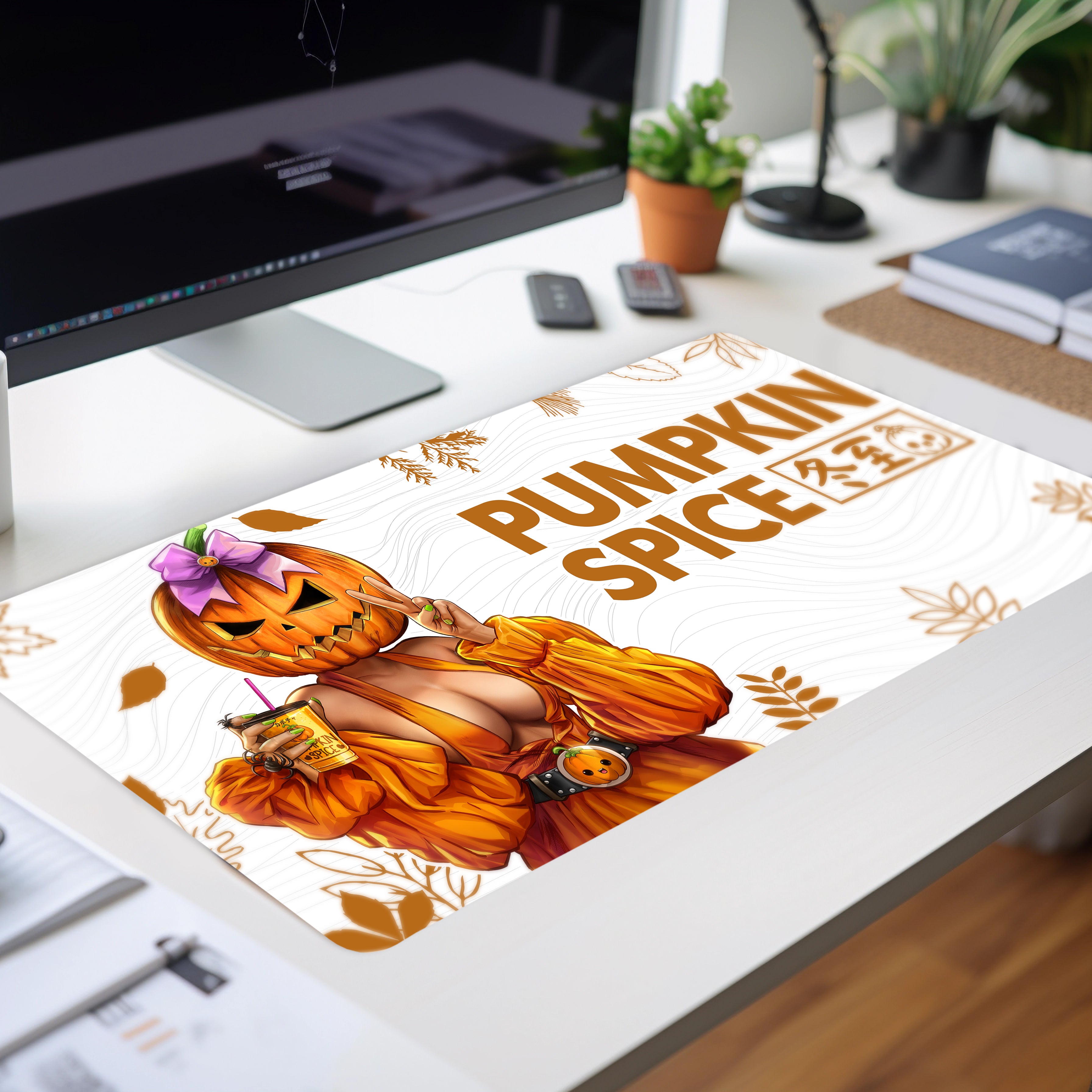 Pumpkin Spice - Desk Pad