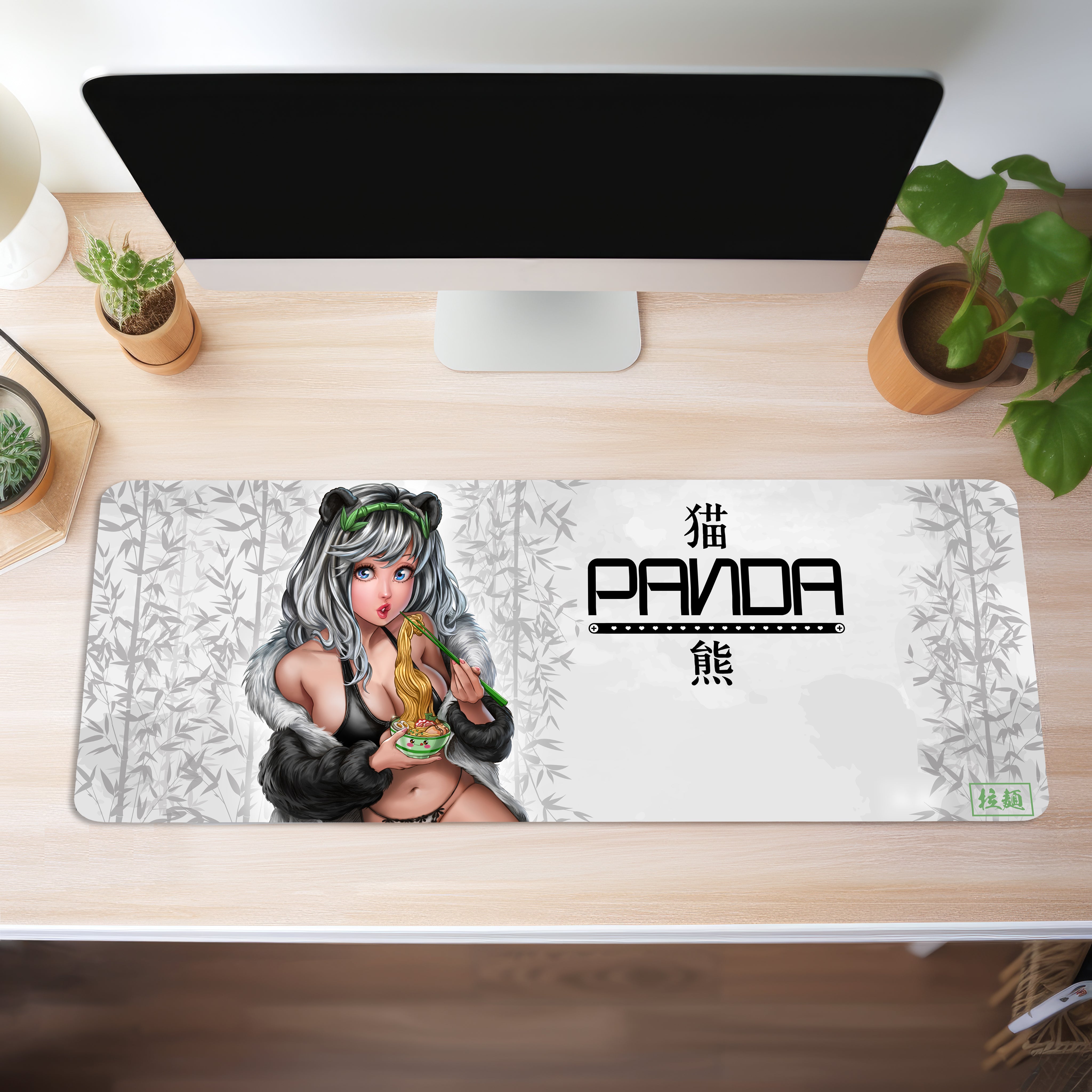 Panda Girl - Desk Pad