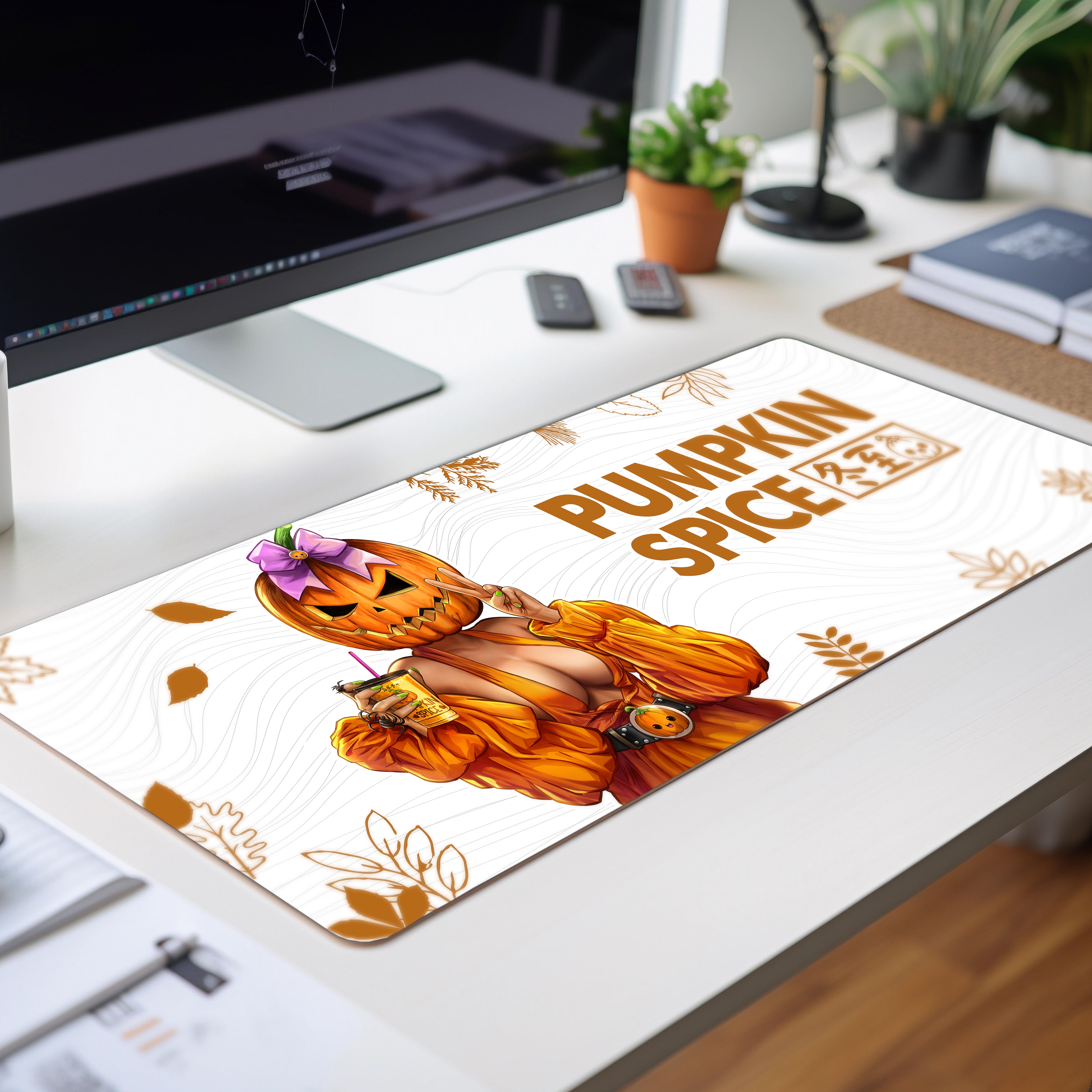 Pumpkin Spice - Desk Pad