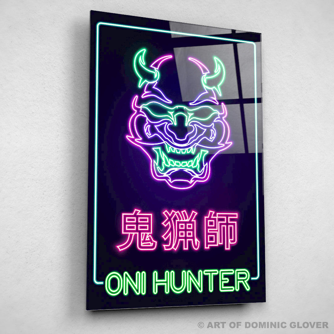 Oni Hunter Icon - Plexiglass